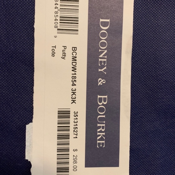 Dooney & Bourke Leather Tote NIB - Picture 6 of 8